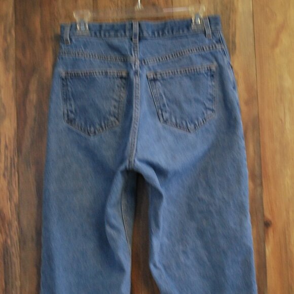 Eddie Bauer Denim Womens Femme Petite Loose Fit Jeans Size 12 - Picture 3 of 6